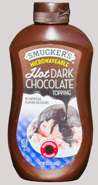 (MHD 18.03.2023) Smucker's Microwaveable Hot Dark Chocolate Topping